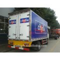 Dongfeng 3 tonnes de petits camions frigorifiques exportent vers Oceanica